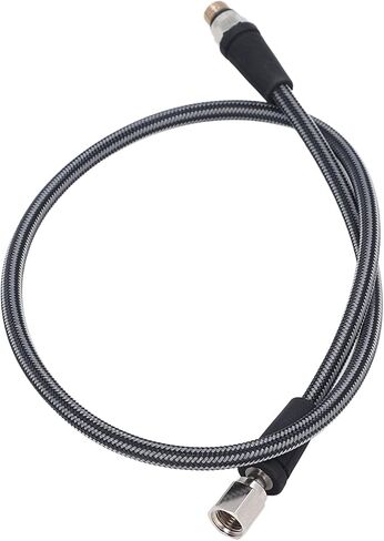 Fabater High Pressure Hose, Professional Scuba Diving Flexible Braided Hose, HP Regulator Hose with 7/16‑20UNF Thread, Carbon Fiber Braided & Aluminum Alloy Adapter for Diving in Saudi Arabia