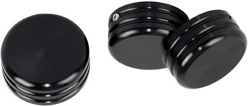Motorcycle Upper Fork Stem Covers, Compatible with Harley Sportster XL Dyna FXD FXDL FXDS-CONV, Softail FLS, FLSS, FLSTF, FLSTFB, FLSTFBS, FLSTN, FLSTC, Chrome in Saudi Arabia
