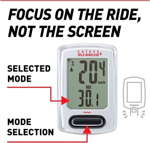 CATEYE - كمبيوتر الدراجة Velo Wireless Plus in Saudi Arabia