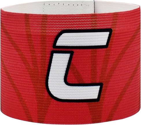 مرونة كرة القدم الكابتن 'C' شارة قابل للتعديل كرة القدم لاعب كرة السلة الذراع العصابات عدم الانزلاق المضادة للسقوط الكابتن شارة للشباب البالغين in Kuwait