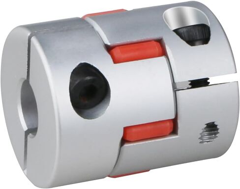 1 pcs 10mm to 14mm Flexible Coupling, 35(L) x 30(D) Flexible Gripper Buffer Block Coupling, Used for 3D Printers, DIY Robots, CNC Machine Tools, Motors and Transmission Shaft Connections in Kuwait