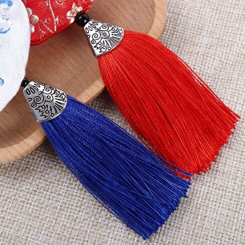 Vctitil 6Pcs Plum Flower Pattern Sachet Smooth Brocade Chinese Style Sachet Dragon Boat Festival Pendant Car Hanging Decoration Graduation Gift in Saudi Arabia