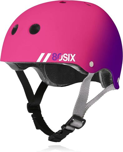 80Six Dual Certified Kids Bike, Scooter, and Skateboard Helmet, Designed by Industry Leading Brand Triple 8 in Saudi Arabia
