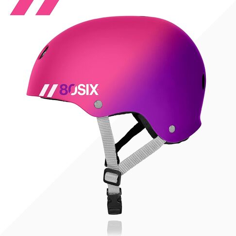 80Six Dual Certified Kids Bike, Scooter, and Skateboard Helmet, Designed by Industry Leading Brand Triple 8 in Saudi Arabia
