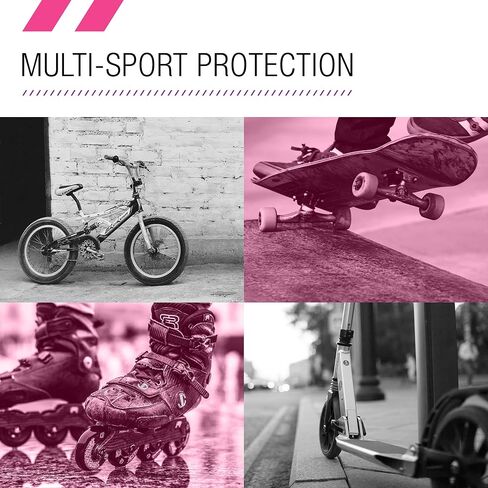 80Six Dual Certified Kids Bike, Scooter, and Skateboard Helmet, Designed by Industry Leading Brand Triple 8 in Saudi Arabia