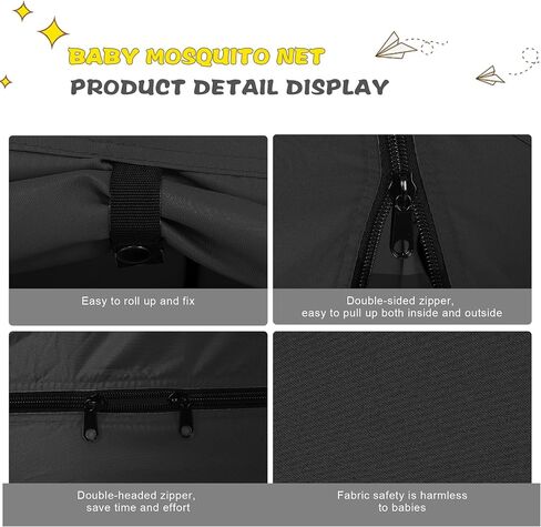 Poray Pop Up Baby Bed Tent Privacy Tent for Toddler Sleeping with 2 Zipper Doors,Breathable Mesh Windows and Portable Carry Bag (deep Blue) in Kuwait