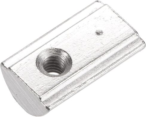 uxcell M4 T Slot Nuts Roll in Spring T-nut with Ball Carbon Steel for 3030 Series Aluminum Extrusion Profile Rail with 8mm Slot 15Pcs in Saudi Arabia