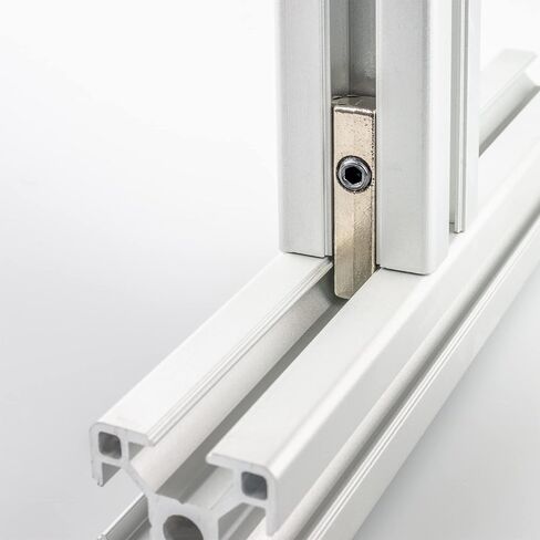 uxcell M4 T Slot Nuts Roll in Spring T-nut with Ball Carbon Steel for 3030 Series Aluminum Extrusion Profile Rail with 8mm Slot 15Pcs in Saudi Arabia