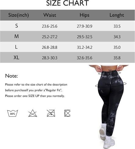 JGS1996 Tie Dye Hidden Scrunch Leggings for Women Tummy Control Butt Lifting Yoga Pants High Waist Compression Workout Tight in Saudi Arabia