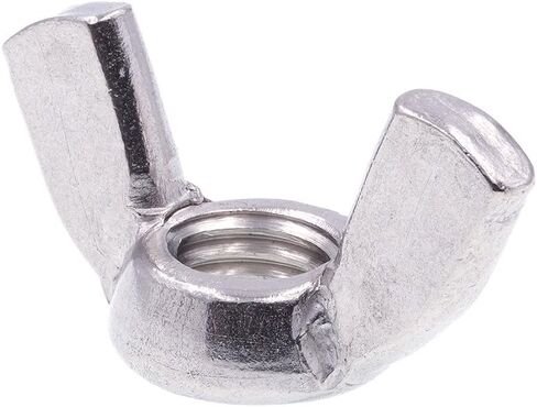 Prime-Line 9079208 Wing Nuts, Cold-Forged, Metric, M10-1.50, Grade A2-70 Stainless Steel (5 Pack) in Saudi Arabia