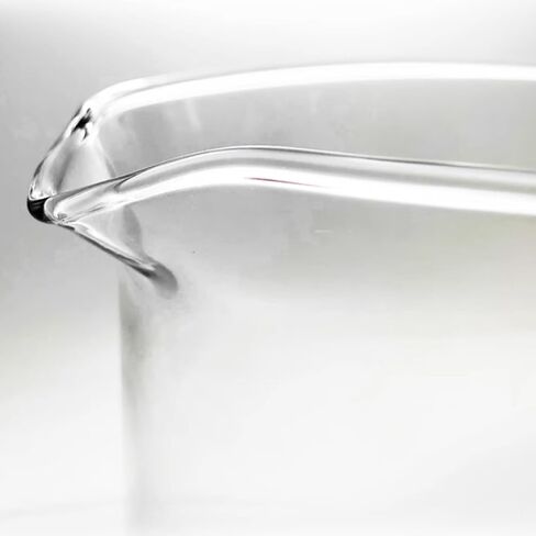 Lab Beakers Set Low Form Glass Beaker, Heat Borosilicate Glass Beakers Set 10 pcs of 10/25/50/100/200/250/400/500/800/1000 ml, Chemistry Set with Graduation in Saudi Arabia
