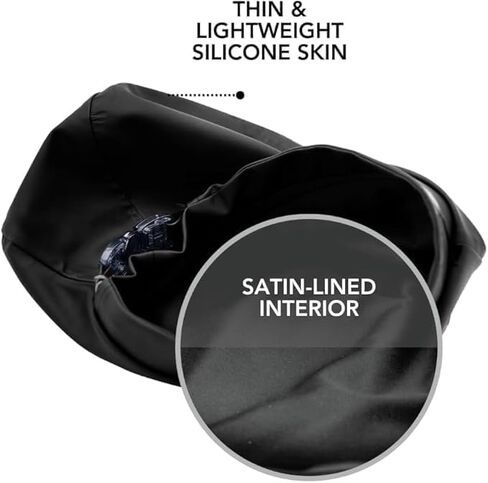 Hairbrella Satin-Lined Waterproof, Adjustable Swim Cap in Saudi Arabia