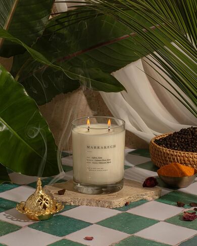 شمعة Brooklyn Candle Studio Catskills Escapist - شمعة معطرة فاخرة، شمع الصويا النباتي، مصبوب يدويًا في الولايات المتحدة الأمريكية، وقت حرق بطيء لمدة 70 ساعة - 13oz in Saudi Arabia