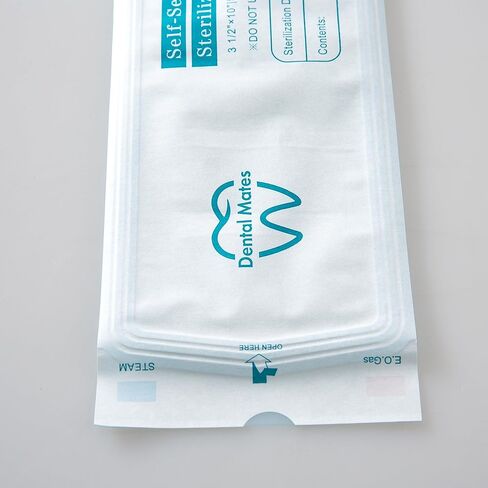 Self-Sealing Sterilization Pouches - 3.5" x 10", 200 Pouches per Box in Kuwait