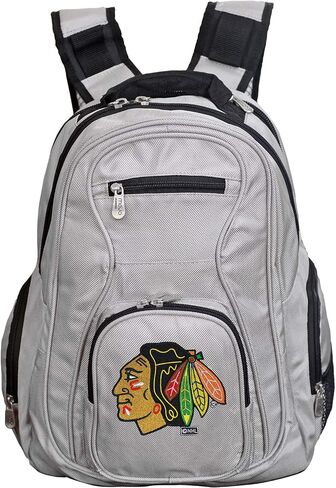 Denco NHL Voyager Laptop Backpack, 19-inches, Grey in Saudi Arabia