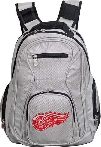 Denco NHL Voyager Laptop Backpack, 19-inches, Grey in Saudi Arabia