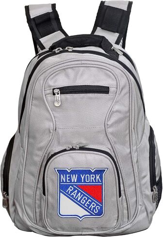 Denco NHL Voyager Laptop Backpack, 19-inches, Grey in Saudi Arabia