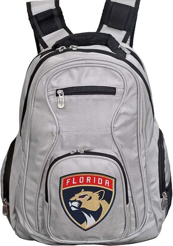 Denco NHL Voyager Laptop Backpack, 19-inches, Grey in Saudi Arabia