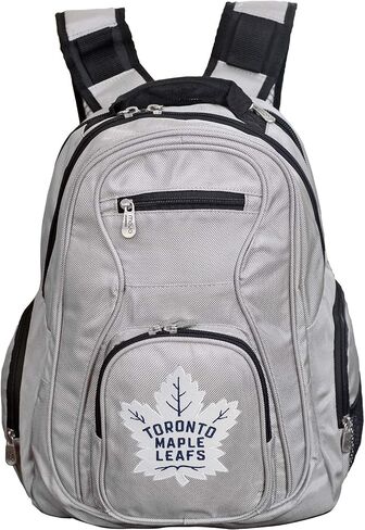 Denco NHL Voyager Laptop Backpack, 19-inches, Grey in Saudi Arabia