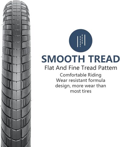 YUNSCM 2-PCS 26" Bike Tires 26x2.40/60-559 and 26" Heavy Duty Bike Tubes Schrader Valve AV32mm Compatible with 26x2.35 26x2.40 Bike Bicycle Tires and Tubes (W-2120) in Saudi Arabia