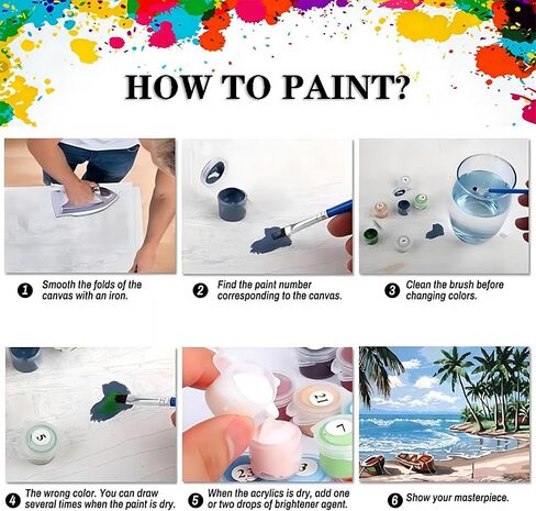 Landscape Paint by Number for Adults-House Paint by Numbers for Adults,Landscape Paint by Numbers Kit for Gift Home Wall Decor(Landscape,16x20 inch) in Saudi Arabia
