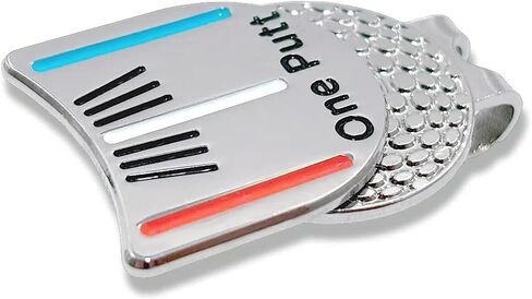 ''Just Need One Putt''Golf Ball Marker, Golf Accessories for Men and Women, Golf Hat Clip for Putting Green, Funny Golf Gadget in Saudi Arabia
