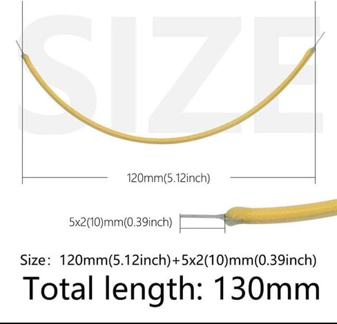3 Pack LED Filament Lamps, 300mm Flexible Filaments, Fluorescent Tubes，Warm Yellow Light in Saudi Arabia