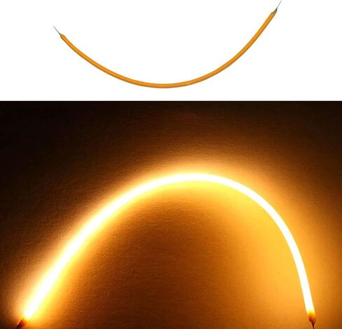 3 Pack LED Filament Lamps, 300mm Flexible Filaments, Fluorescent Tubes，Warm Yellow Light in Saudi Arabia