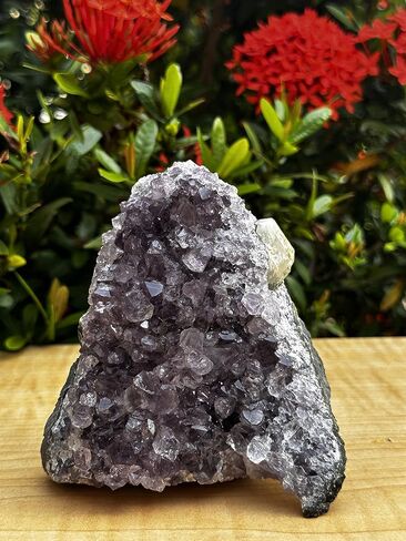 GAF TREASURES Amethyst Cluster, Amethyst Geode, Raw Amethyst, Amethyst Cathedral, Amethyst Druze (1-1.5 lb) in Saudi Arabia
