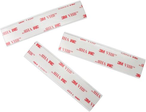 3M VHB Heavy Duty Mounting Tape 4950, 1.5" width x 3" length (1 Pack/25 Pieces) in Saudi Arabia