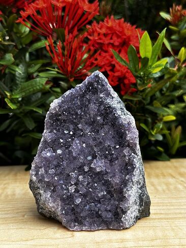 GAF TREASURES Amethyst Cluster, Amethyst Geode, Raw Amethyst, Amethyst Cathedral, Amethyst Druze (1-1.5 lb) in Saudi Arabia