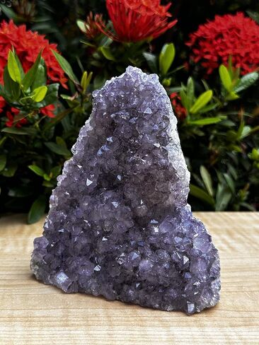 GAF TREASURES Amethyst Cluster, Amethyst Geode, Raw Amethyst, Amethyst Cathedral, Amethyst Druze (1-1.5 lb) in Saudi Arabia
