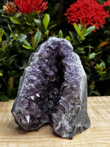 GAF TREASURES Amethyst Cluster, Amethyst Geode, Raw Amethyst, Amethyst Cathedral, Amethyst Druze (1-1.5 lb) in Saudi Arabia