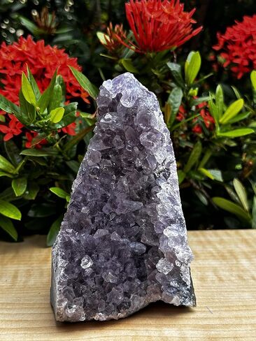 GAF TREASURES Amethyst Cluster, Amethyst Geode, Raw Amethyst, Amethyst Cathedral, Amethyst Druze (1-1.5 lb) in Saudi Arabia