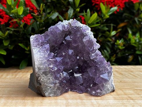 GAF TREASURES Amethyst Cluster, Amethyst Geode, Raw Amethyst, Amethyst Cathedral, Amethyst Druze (1-1.5 lb) in Saudi Arabia
