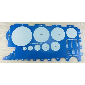 Pipe & Tubing Size Gauge