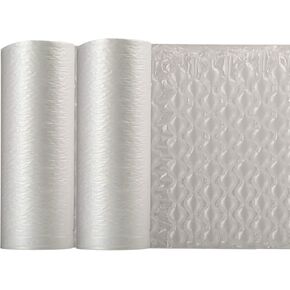 Bubble Cushioning Wrap for Shipping - 984ft x 16" Air Pillows | Air Cushion Machine Film Roll, Durable Packing Material & Supplies - Versatile for Packing Bubble Bags & Shipping Wrap - 2 Pack