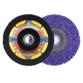 7" Strip & Clean Discs for Angle Grinders (Purple) 7" x 7/8", MAX RPM 8,500