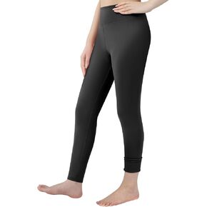 Resinta Girl's Fleece Lined Leggings with Hidden Pockets Winter Warm High Waisted Yoga Pants Kids Athletic Thermal Tights