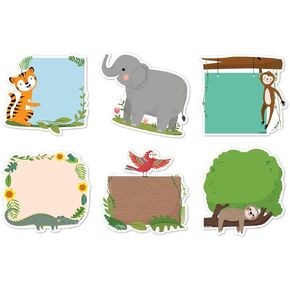 CTP Core Decor Doodle Books 6" Designer Cut-Outs Top Classroom Decorating Accents (Creative Teaching Press 10930)