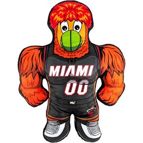 Bleacher Creatures Miami Heat Burnie 24" NBA Masoct Bleacher Buddy - Soft Plush Toy