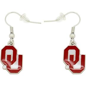 NCAA Oklahoma Sooners Dangler Earrings