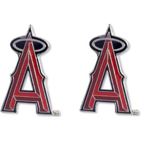 MLB Los Angeles Angels Team Logo Post Earrings