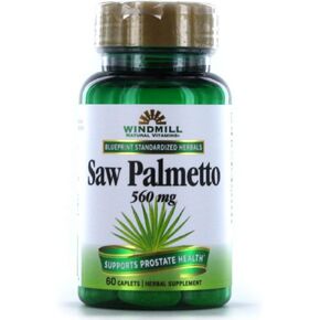 Windmill herbals saw palmetto 320 mg dietary supplement caplets - 60 ea