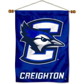 Creighton Bluejays New Logo Banner with Hanging Pole