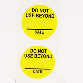 Do Not Use Beyond Date Labels (1,000 roll)