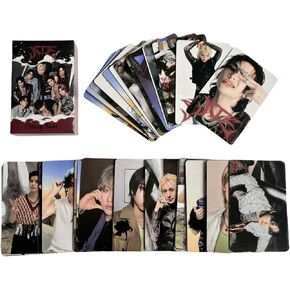 Stray Kids album ATE Photocards Album 55PCS Stray Kids album ATE Photo Cards Stray Kids album ATE lomo card Gift Lomo Cards Merch for Stray Kids Boys and Girls