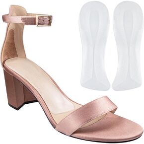 Weight Shifting Insoles for High Heels, Transparency Gel Inserts Comfort Pads for Women Foot Pain Relief