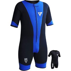 RDX Sauna Suit for Gym Workout, Fitness Training and Slimming Exercises, Neoprene Sweat Vest Shirt for Men Women Weight Loss, Good for Body Shaper for Weightlifting, Running, Jogging