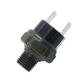 FainWan Air Pressure Switch 90-120 PSI Thread 1/4"NPT 24V 12V DC Air Compressor Pressure Switch Compatible with Air Horn Train 90-120-1/4"NPT-BK